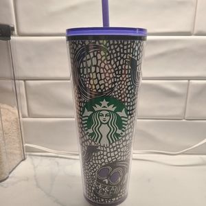 Starbucks halloween glow in the dark tumbler